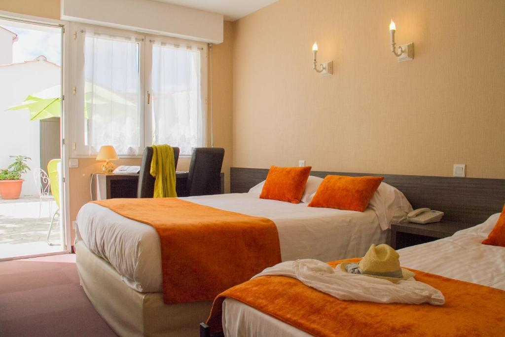 Les Hirondelles Hotel Les Sables-dʼOlonne Quarto foto